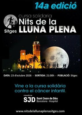 14a edició de la Cursa Solidària Nits de Lluna Plena