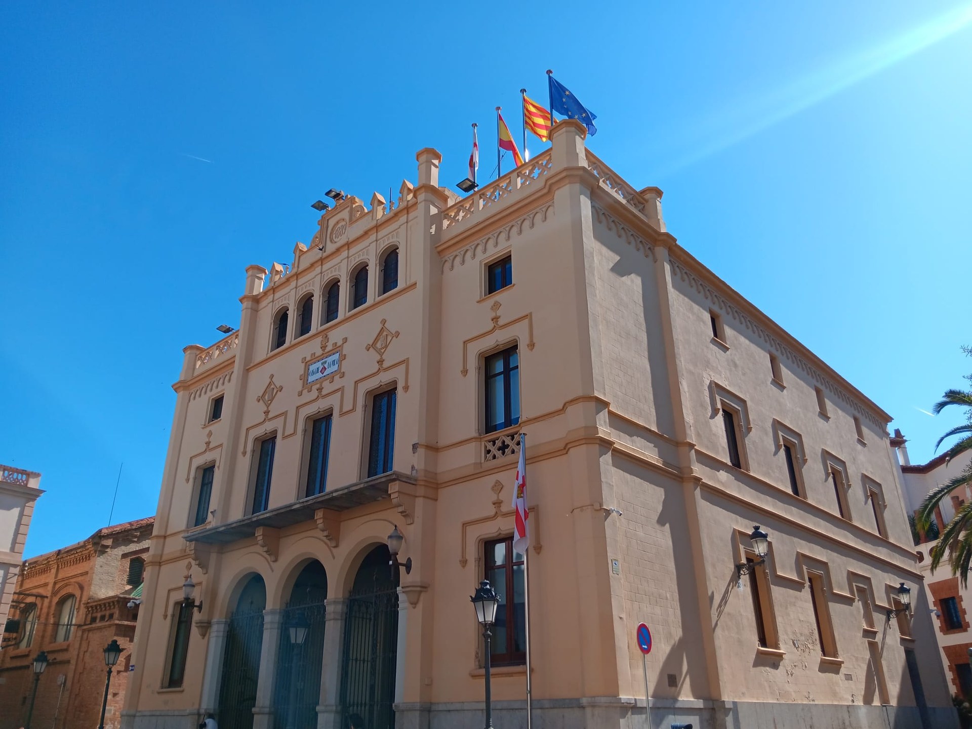 Comunicat oficial del Govern municipal de Sitges