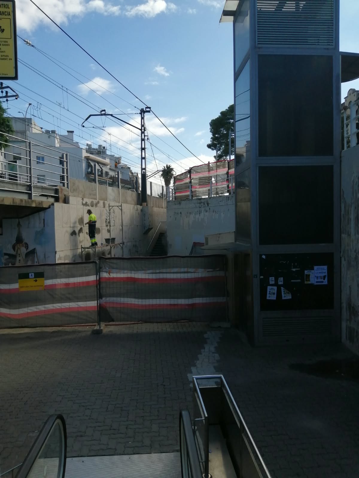 L’Ajuntament de Sitges millora el pas sota la via entre el carrer de l’Hort Gran i el Poble Sec