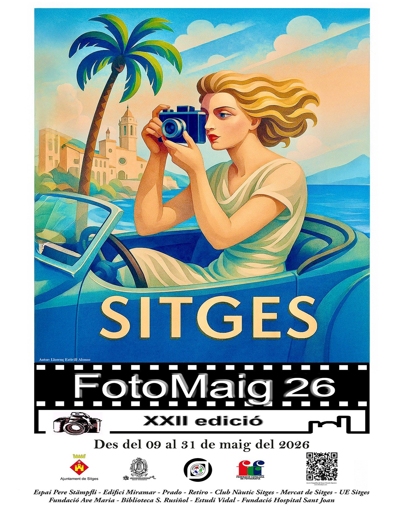 Exposició “Ral·li de cotxes d’època de Sitges”