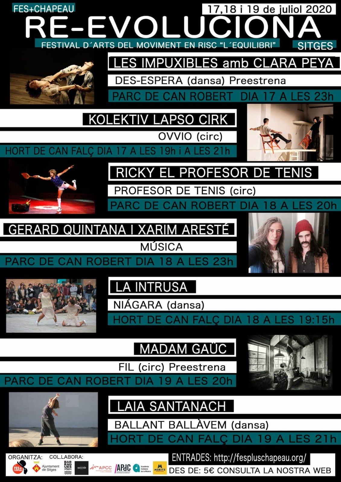Arrenca avui a Sitges el Festival Fes+Chapeau Re-evoluciona d’arts escèniques