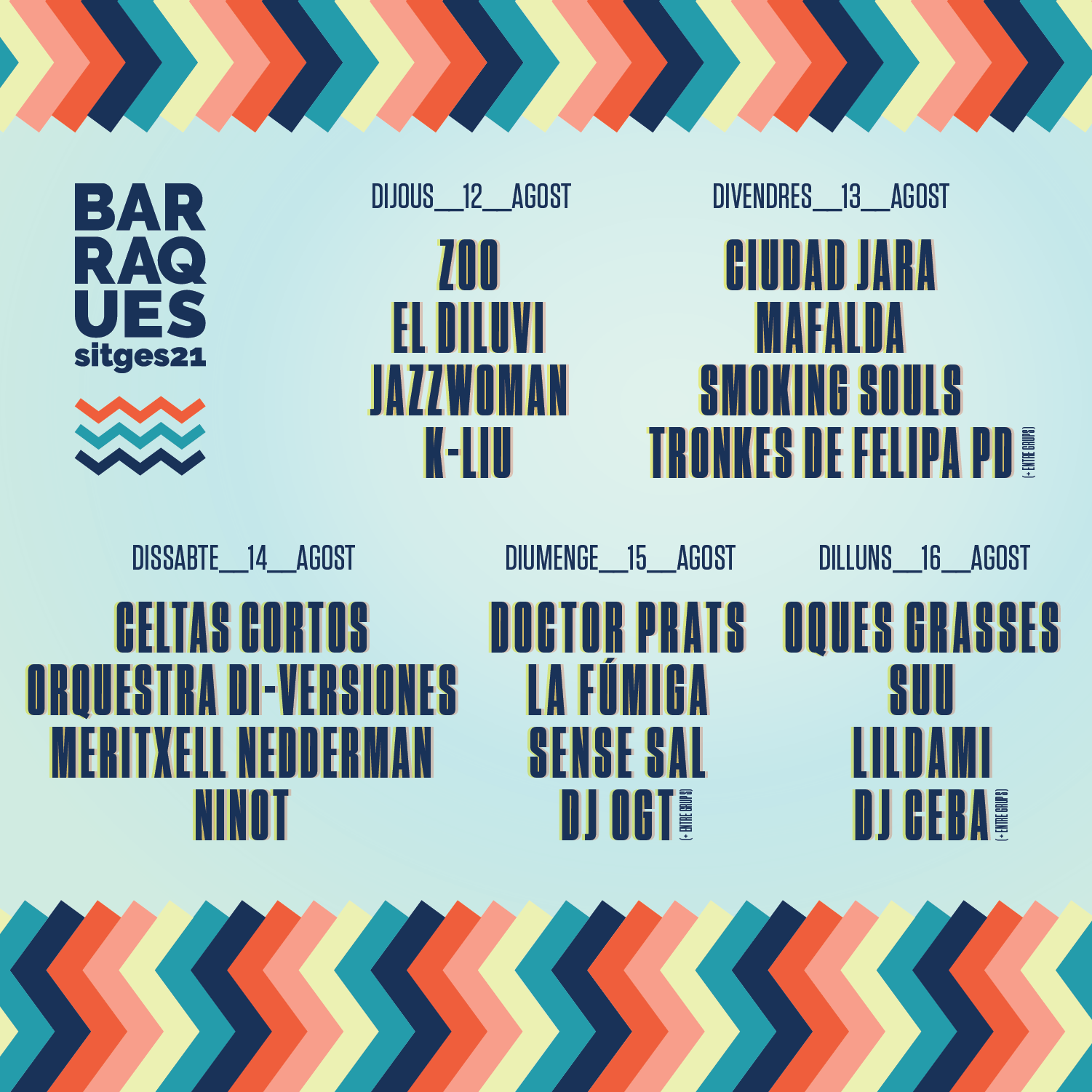 Barraques de Sitges 2021 ultima els preparatius d’una edició excepcional amb un cartell de luxe