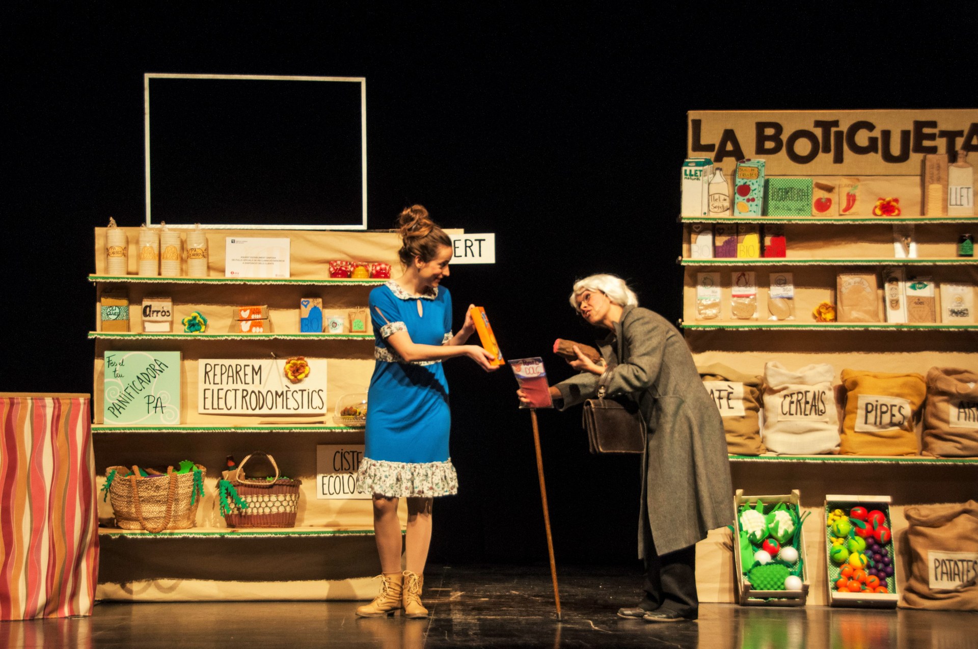 L'espectacle familiar de teatre i titelles ‘La Botigueta’ es podrà veure dissabte, a les 12 h, al Retiro