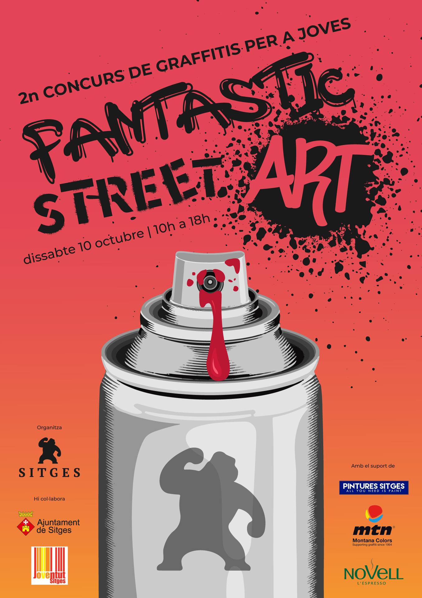 El 2n Concurs Festival Street Art  potencia l’art del grafit creatiu i original
