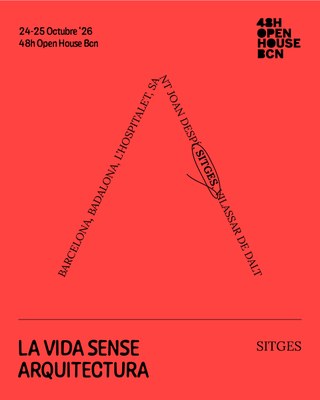 Cartell del 48h Open House BCN 2026
