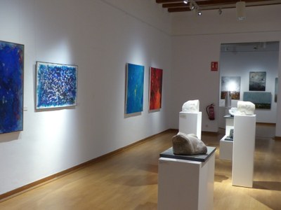 Inauguració de l'exposició 'Amb l'aigua al cor' (col.lectiu d'art Aiguacuit) 1.JPG
