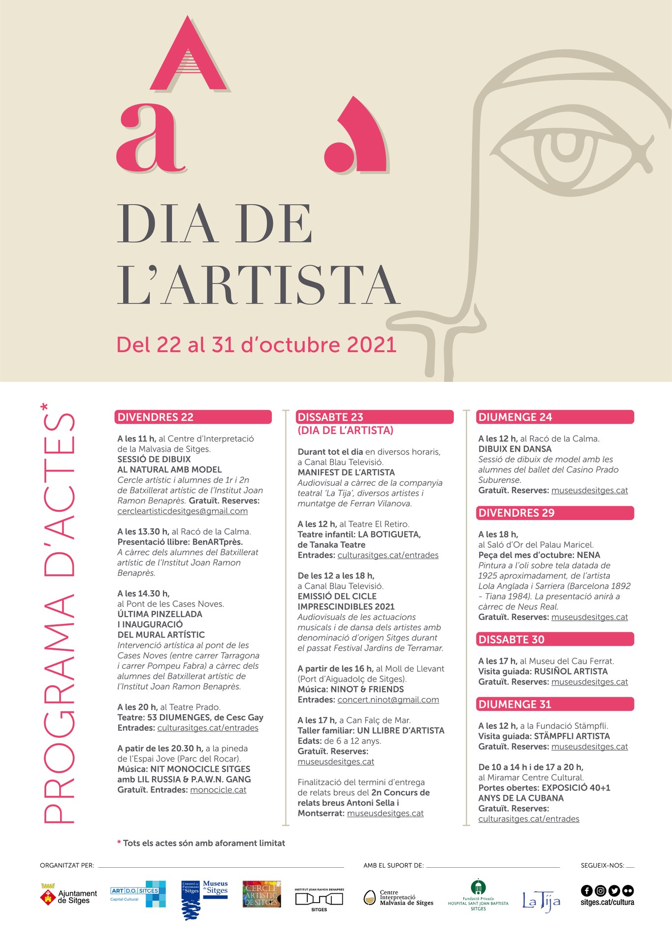 El Dia de l’Artista commemora l’efemèride de l’arribada de Rusiñol a la vila amb una programació cultural