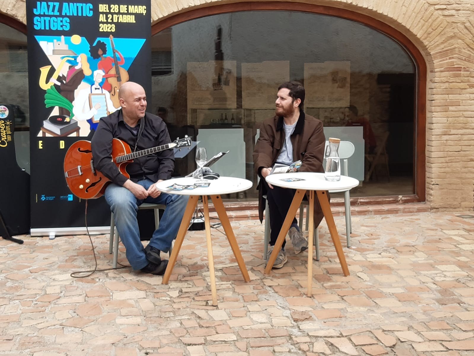 Imatge de la presentació del Festival Jazz Antic Sitges 2023