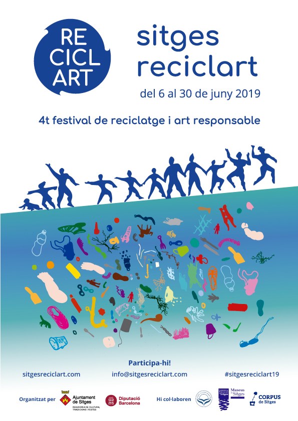 El Festival Sitges ReciclArt 2019 vol sensibilitzar la ciutadania sobre la importància de l’estalvi de residus