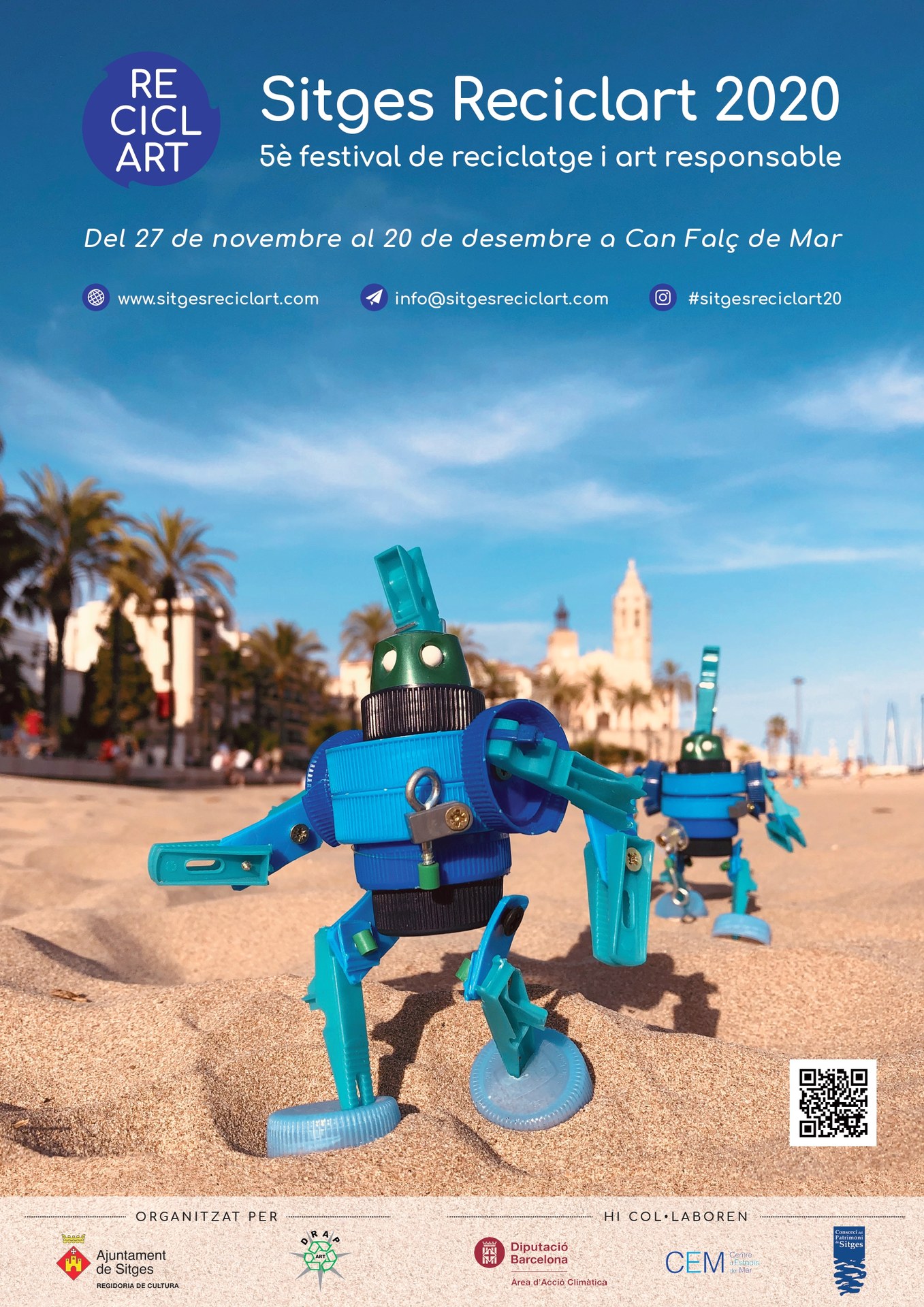 El Festival Sitges Reciclart 2020 convida a reflexionar sobre l’ús de residus