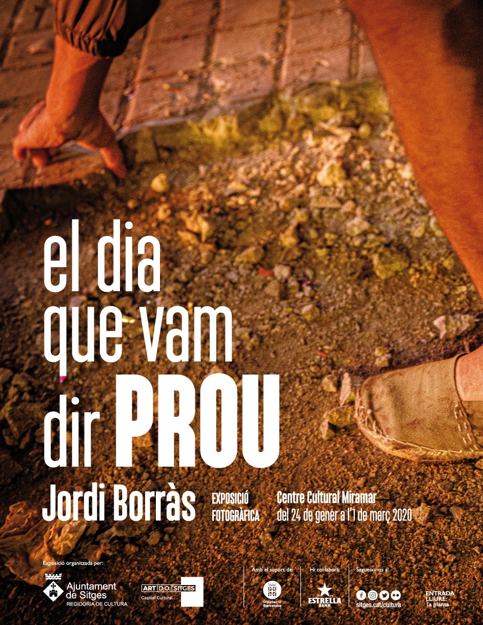 El fotoperiodista Jordi Borràs inaugurarà a Sitges l’exposició inèdita ‘El dia que vam dir prou’