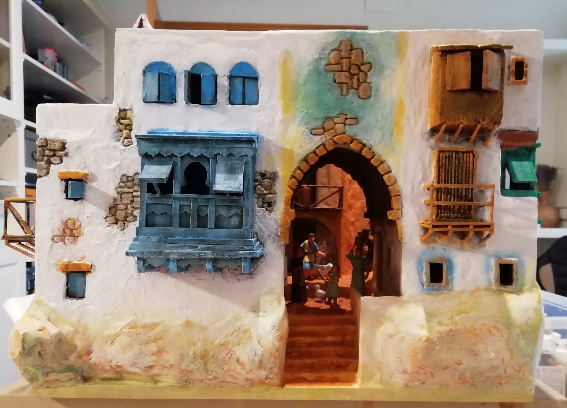 El Grup Pessebrista de Sitges impulsa per primera vegada una mostra de diorames en miniatura