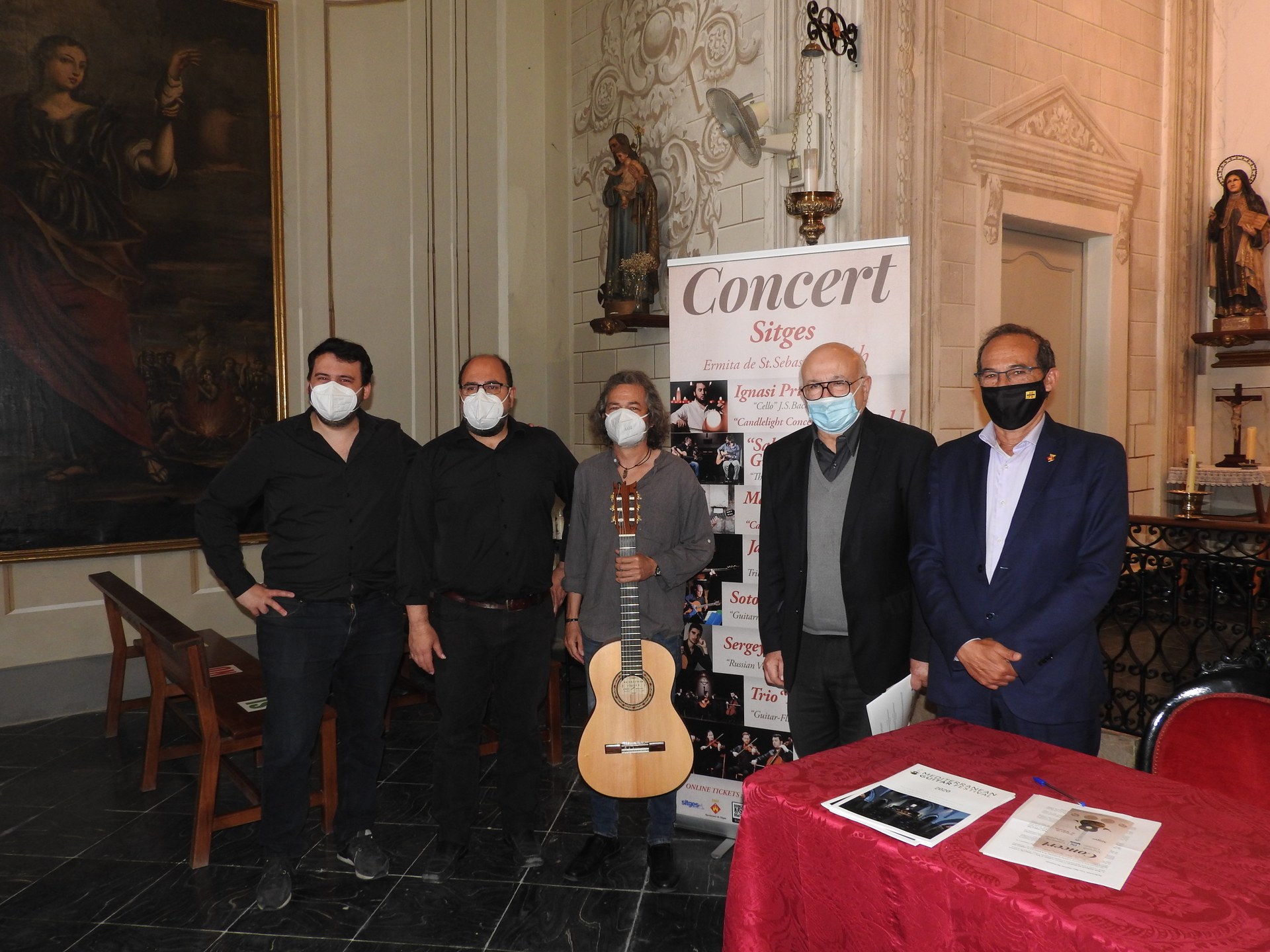 El Mediterranean Guitar Festival tindrà lloc de l’11 de juny al 22 d’octubre a l’ermita de Sant Sebastià de Sitges