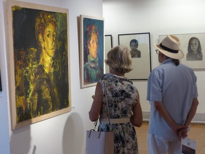 nauguració de l'exposició ‘De la figuració a l’abstracció’ de Consol Bofill 4.JPG