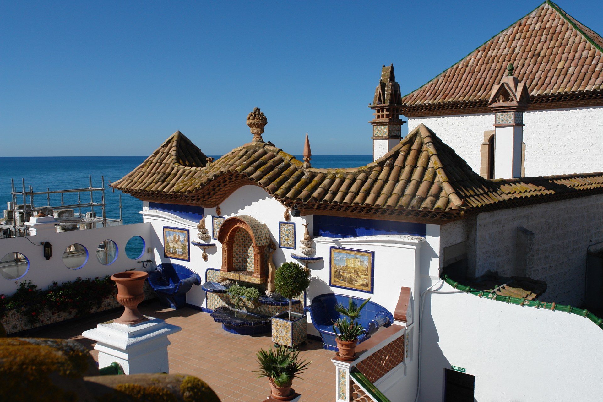 El Palau de Maricel obre les portes per al visitant sitgetà durant les restriccions de mobilitat