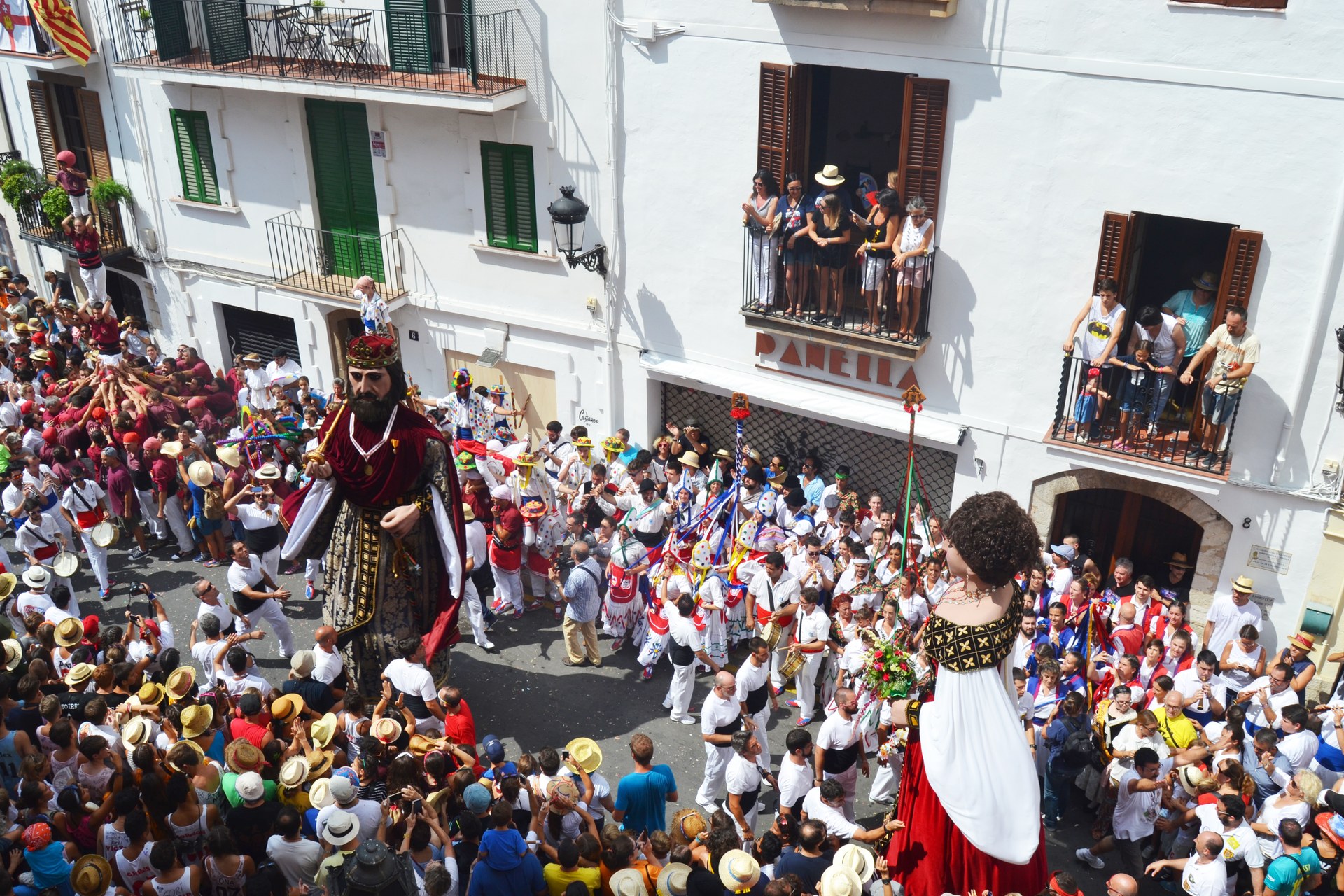 Imatge de la Sortida d'Ofici de la Festa Major 2018