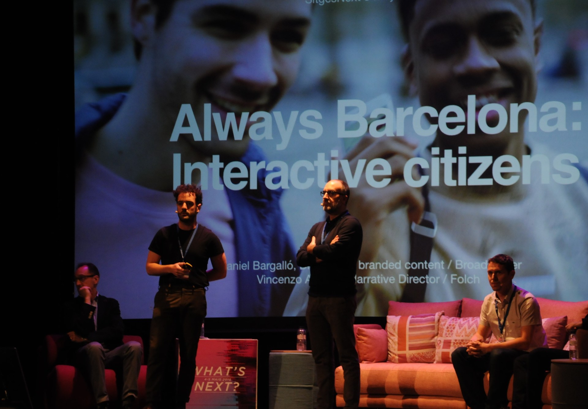 Imatge d'arxiu: Sitges Next 2018, celebrat a la Saló Teatre del Retiro