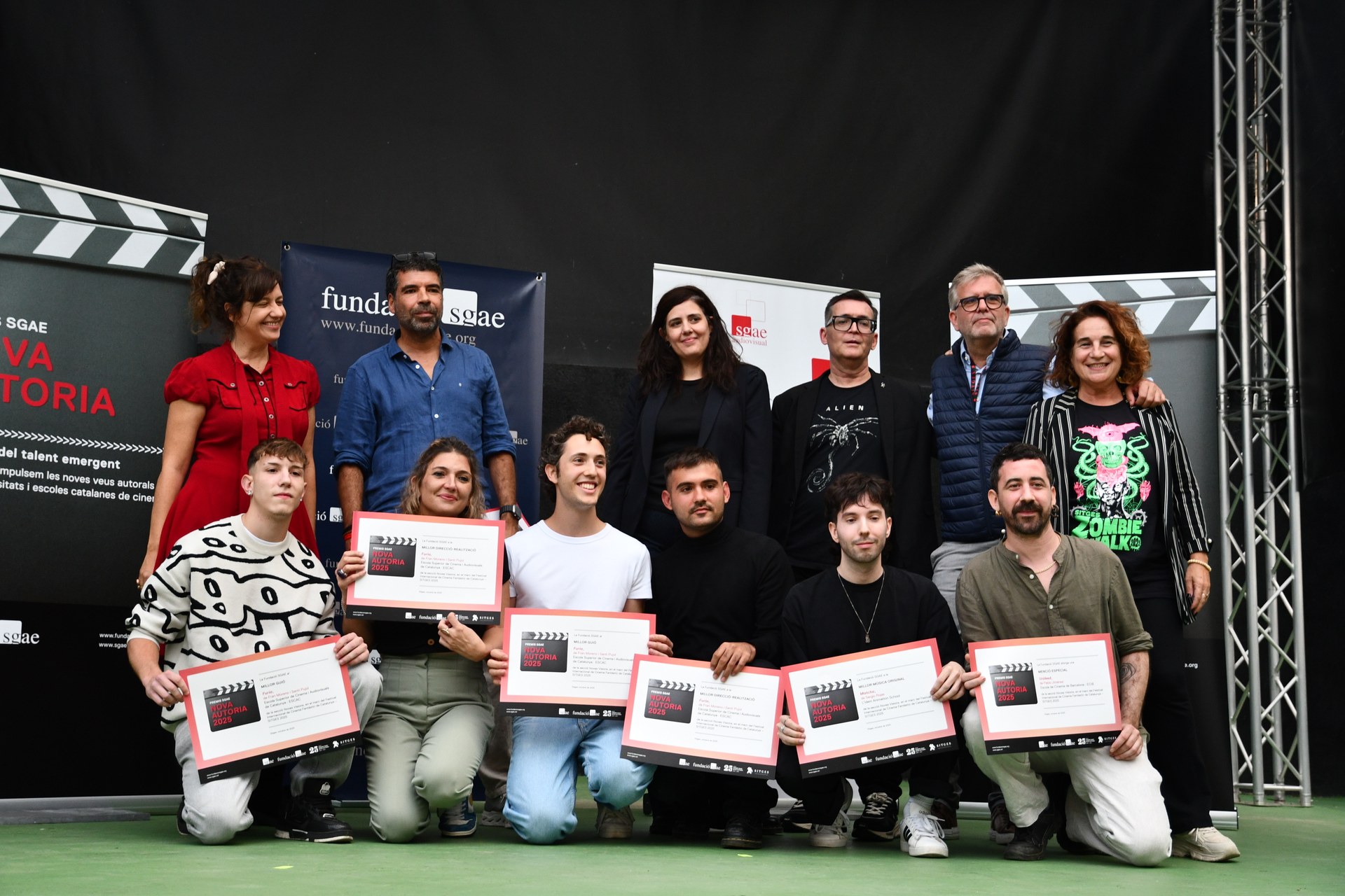Els Premis SGAE Nova Autoria 2025 reconeixen el talent de l’ESCAC i L’Idem Animation School