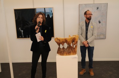 Inauguració de la Fira d'art
