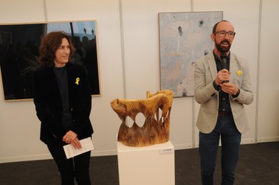 Inauguració de la Fira d'art