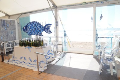 Instal·lació artística de Montse Marcet 'El Mar a la butxaca'