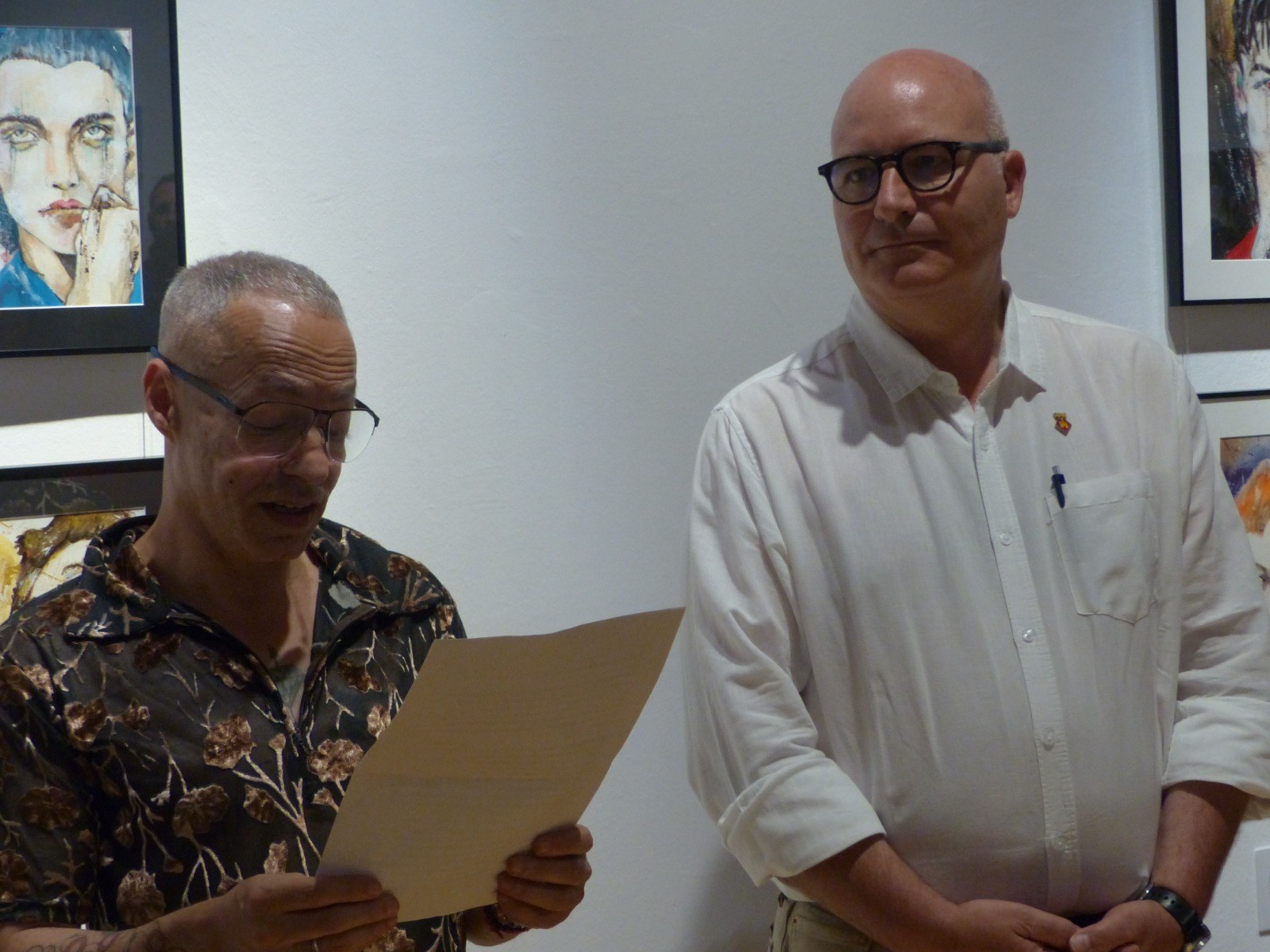 L’artista i activista Manuel Corrales defensa els drets humans mitjançant l’art