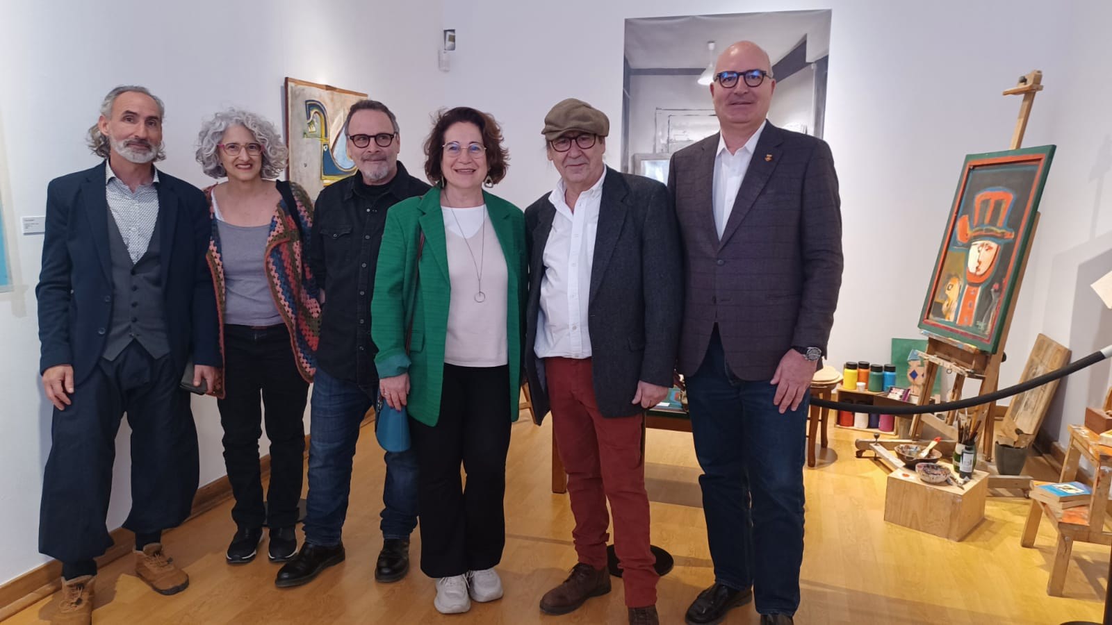L’artista Isidre Marcet convida a fer un viatge de la foscor a la llum en la seva estrena al Miramar-Centre Cultural