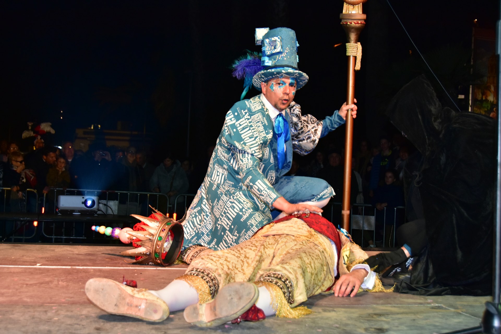 L’Enterrament de Sa Majestat Carnestoltes posa el punt i final al Carnaval de Sitges