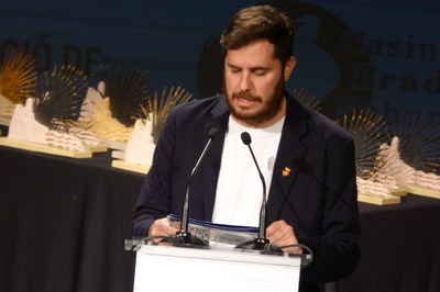 El regidor de Cultura Xavier Salmerón.JPG