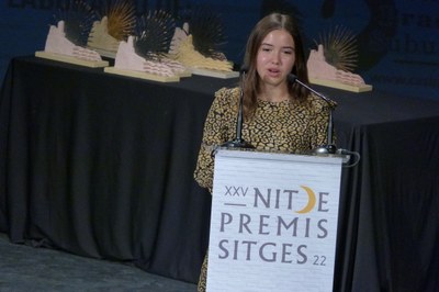 LUCIA ARAQUE BOURDET, III Concurs literari de relat breu Antoni Sella i Montserrat  - Modalitat Lluïsa Vidal (de 12 a 18 anys).JPG