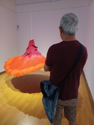 Expo Artistes per la Pau  (espectador instal·lació).jpeg