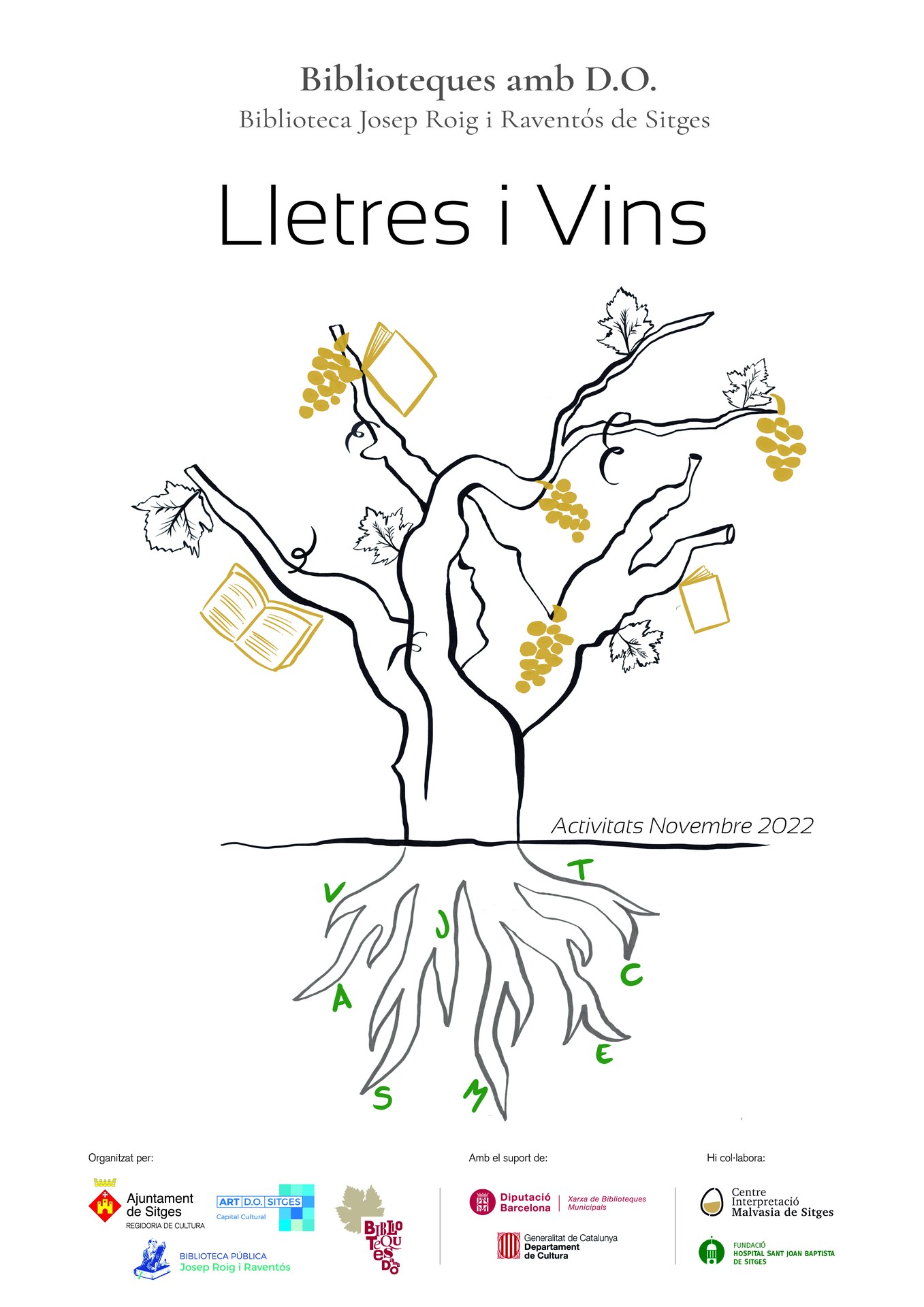 La cultura del vi i la literatura mariden a la Biblioteca Josep Roig i Raventós i al CIM