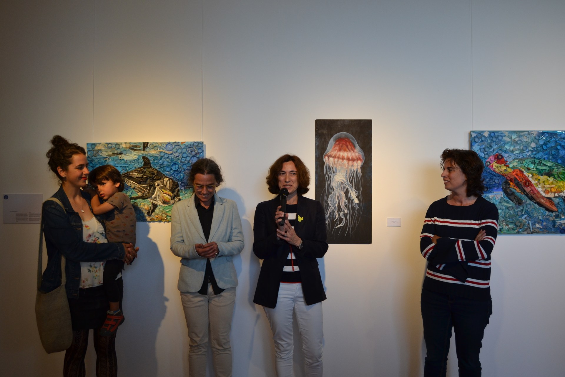La inauguració de l’exposició col·lectiva d’art responsable dona el tret de sortida al Festival Sitges ReciclArt 2019