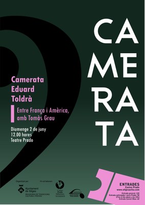 Cartell del Cicle Camerata Eduard Toldrà (2 de juny)