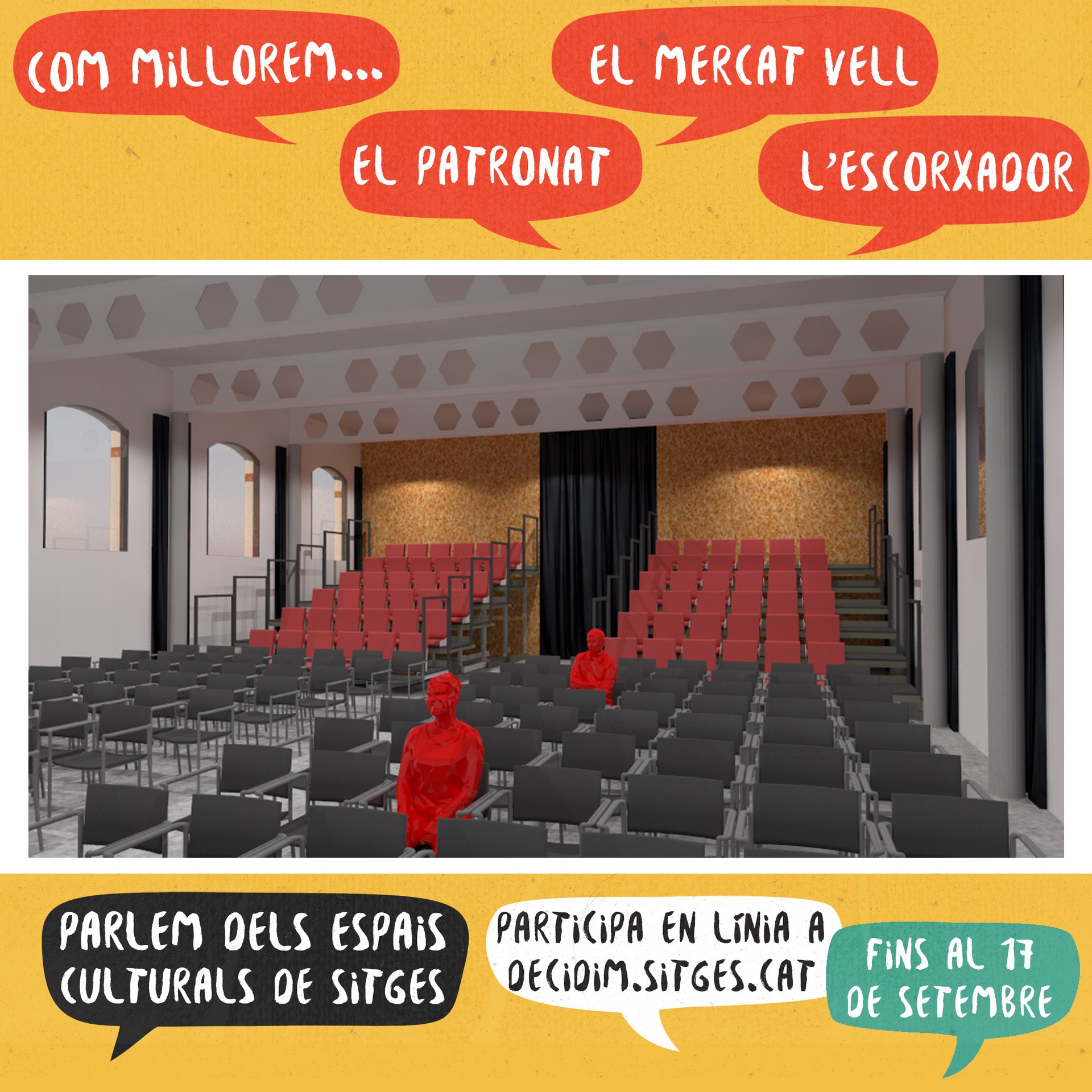 La regidoria de Cultura promou online la represa del procés participatiu sobre els espais culturals