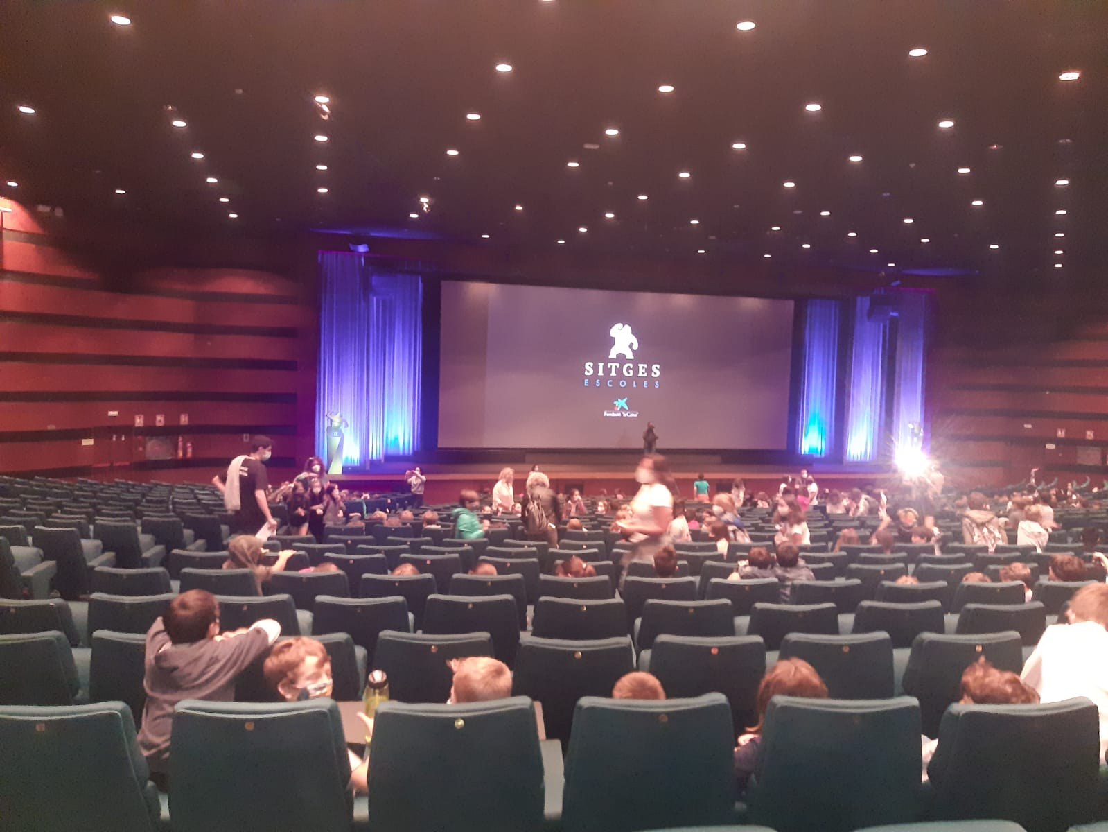 Els infants de Sitges han estat els primers espectadors del Festival 2020