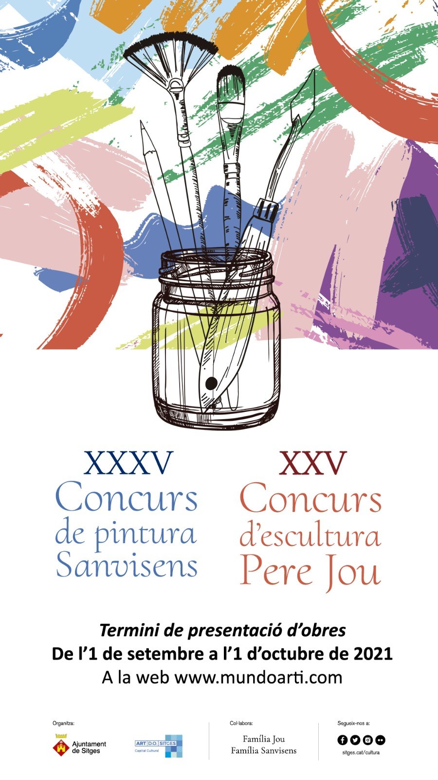 S’obre el termini per presentar les obres al XXXV Concurs de Pintura Sanvisens i XXV d’escultura Pere Jou