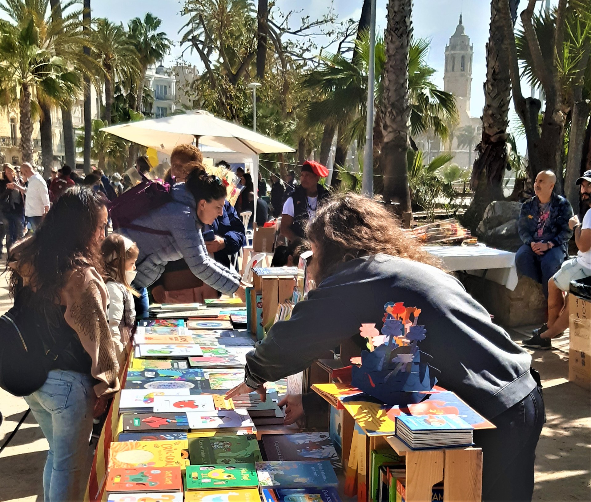 Sant Jordi 2022 a Sitges, en imatges