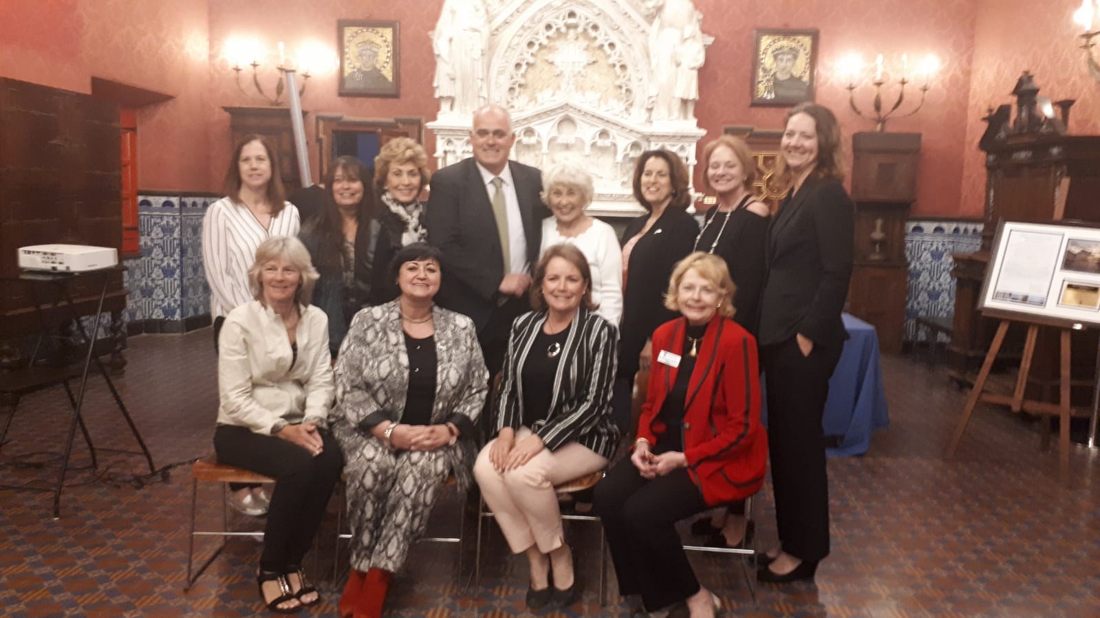 Membres de la Deering Estate Foundation han participat aquest dissabte a l’acte ‘Charles Deering Maricel Miami: open session’