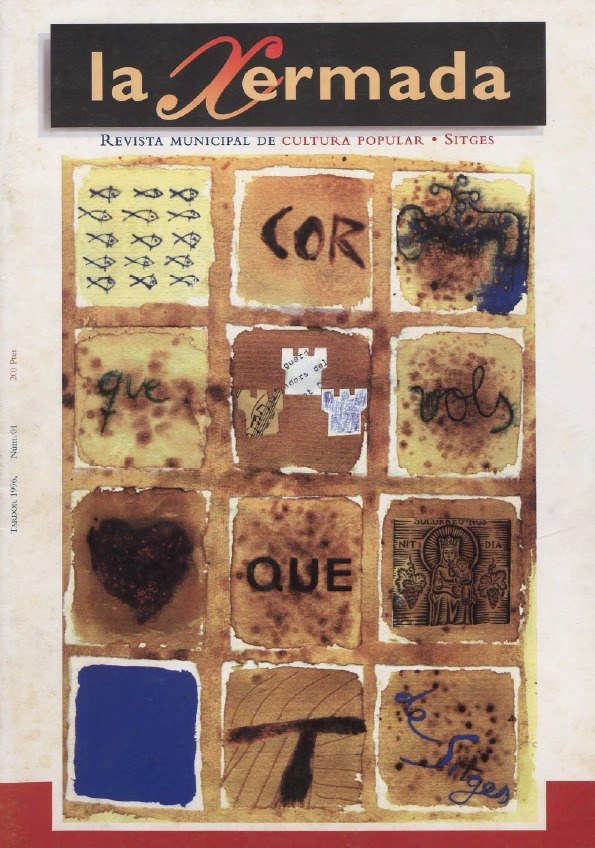 Sitges celebra els 30 anys de La Xermada recuperant números de la revista per a la ciutadania