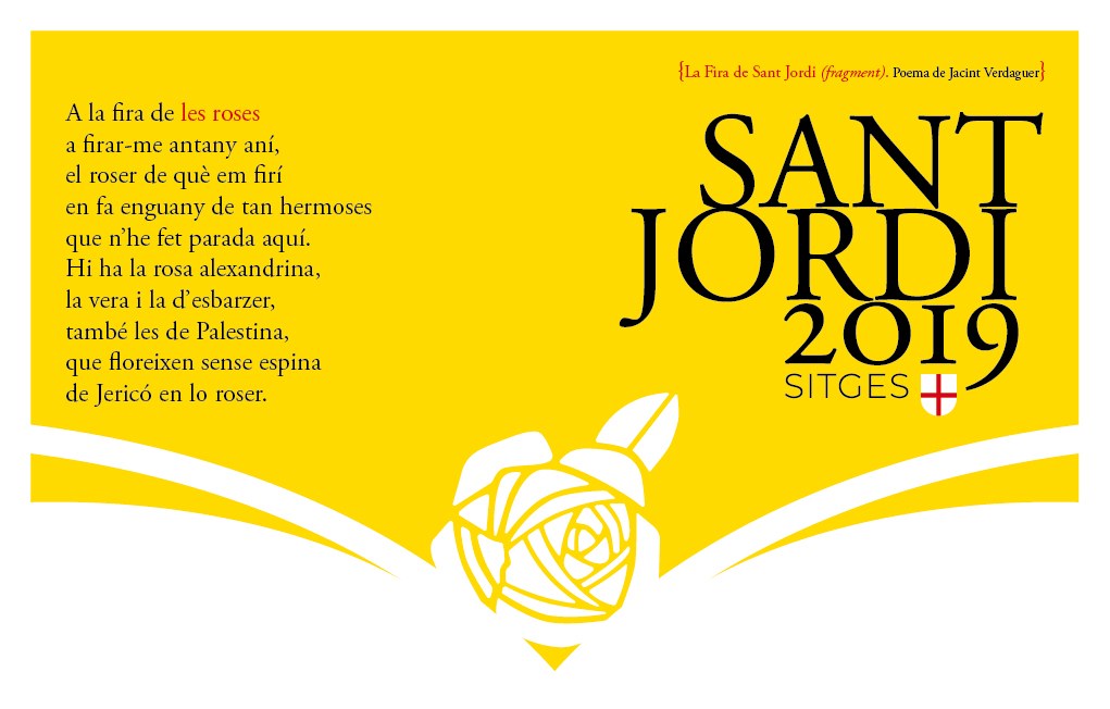 Sitges celebra la diada de Sant Jordi amb novetats literàries i una programació cultural i artística