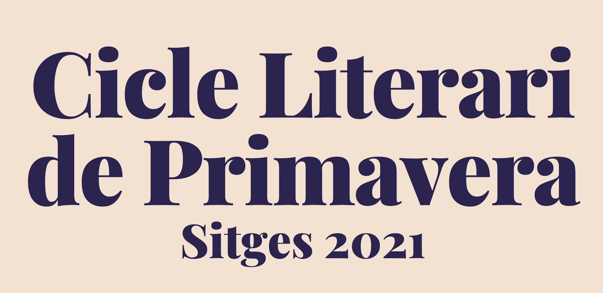 Sitges enceta el ‘Cicle Literari de Primavera’