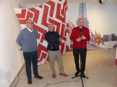 Moment de la inauguració de In the wind -1-.JPG