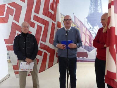 Moment de la inauguració de In the wind -4-.JPG
