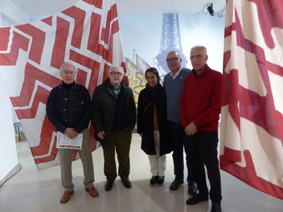 Moment de la inauguració de In the wind -5-.JPG