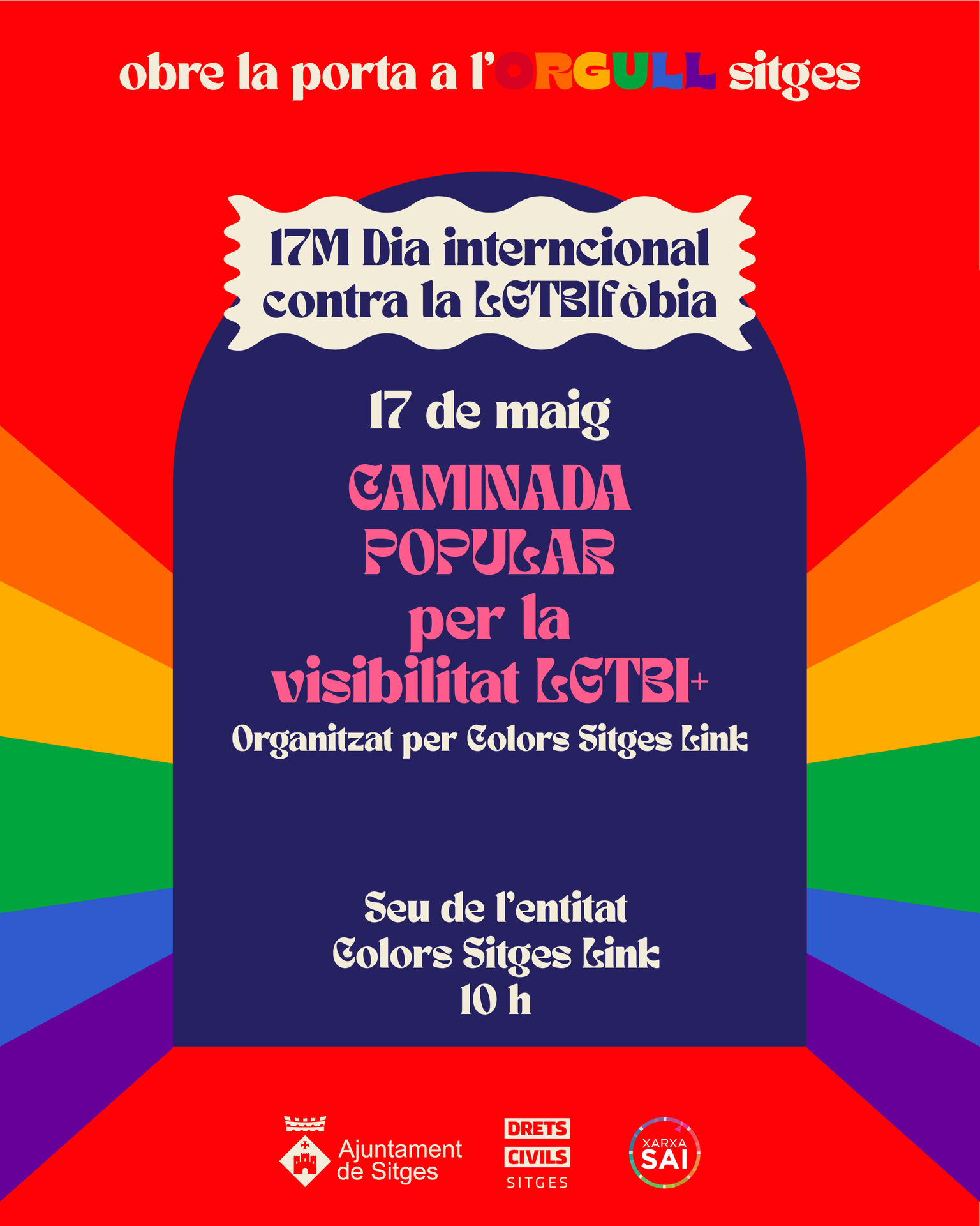 Caminada Popular contra la LGTBIfòbia