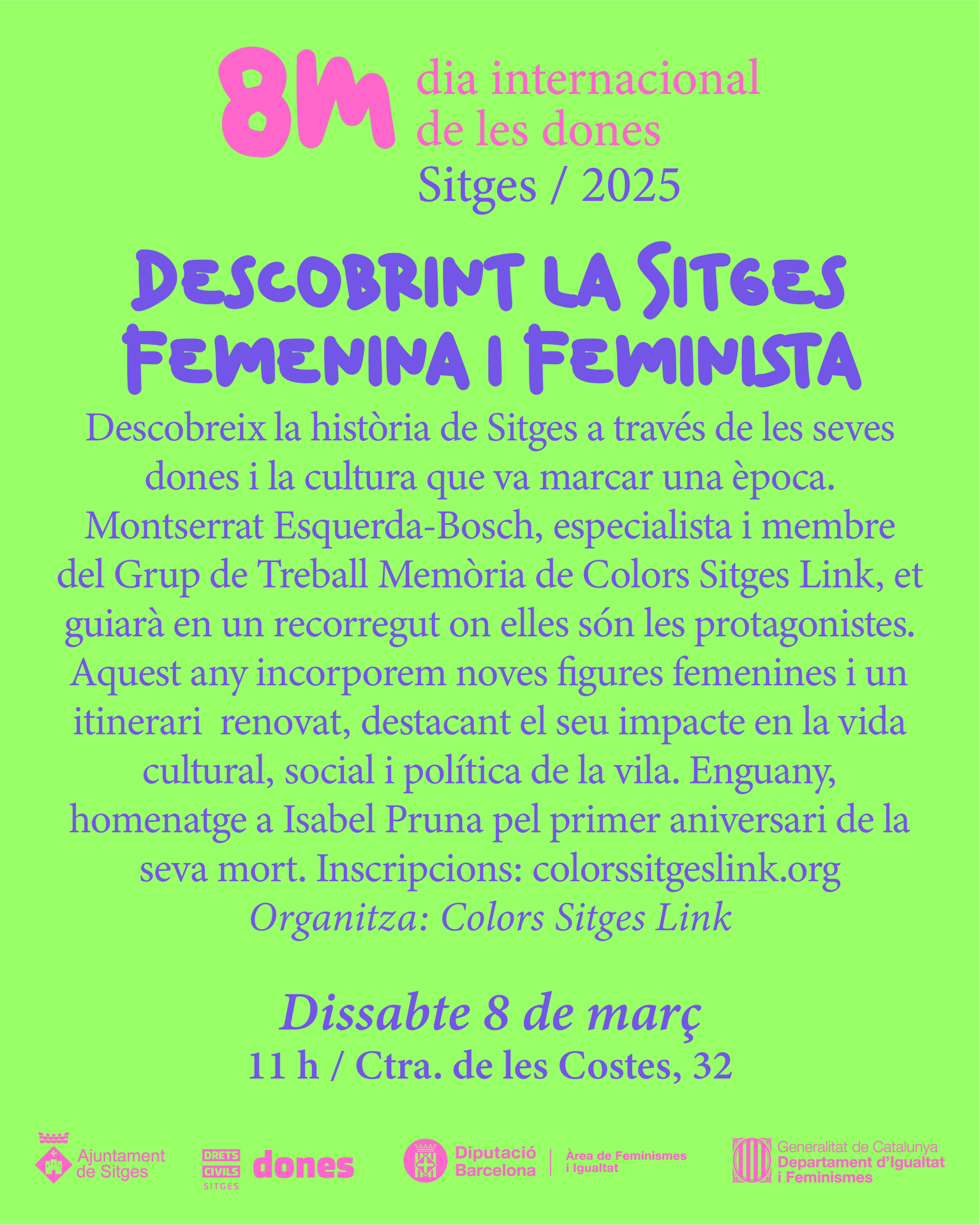 Descobrint la Sitges Femenina i Feminista