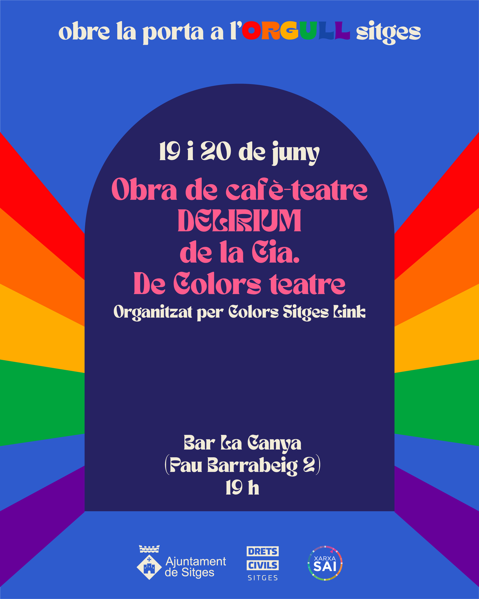 Obra de cafè-teatre “DELIRIUM”
