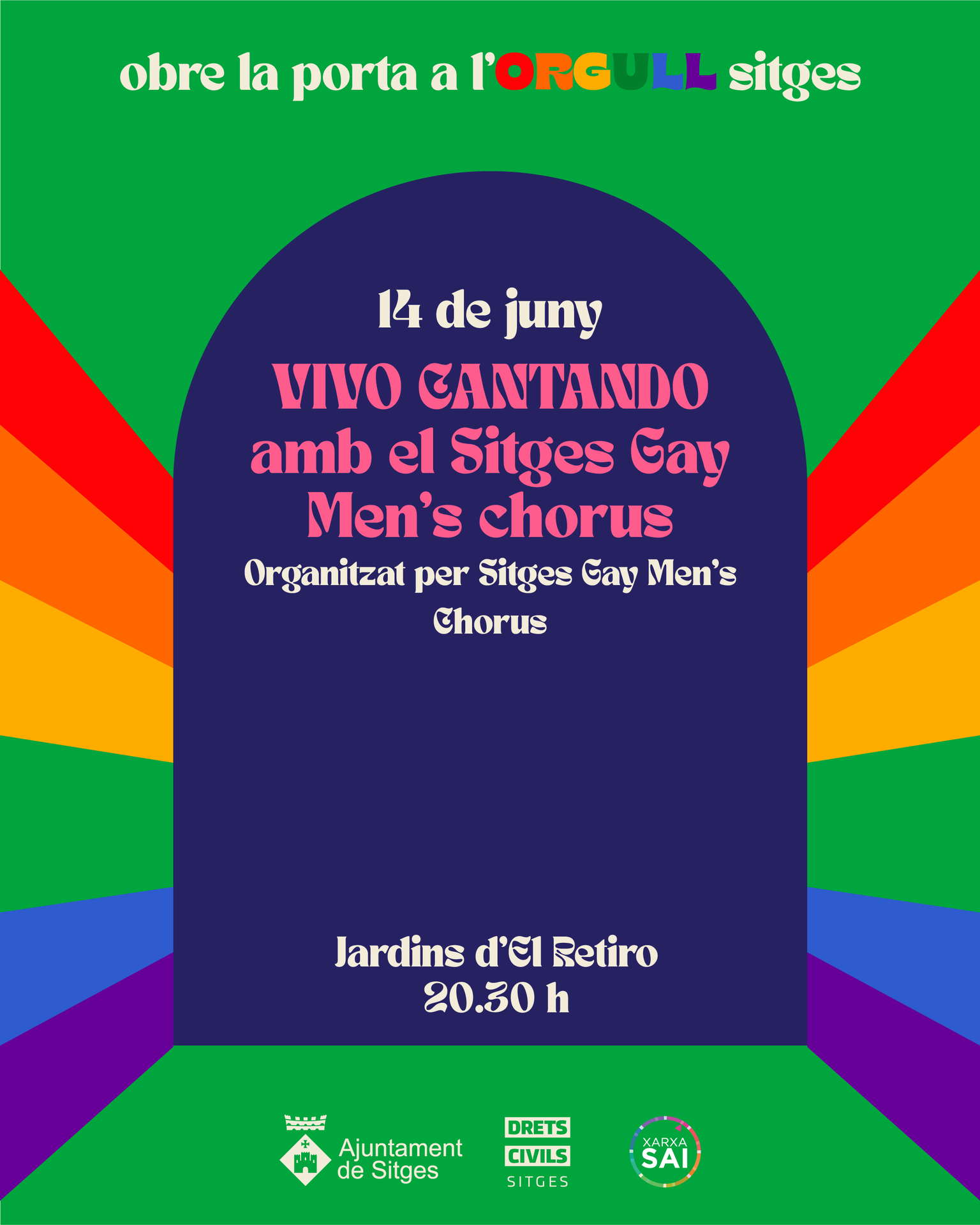Vivo Cantando! El nou espectacle del Cor d'Homes Gais de Sitges