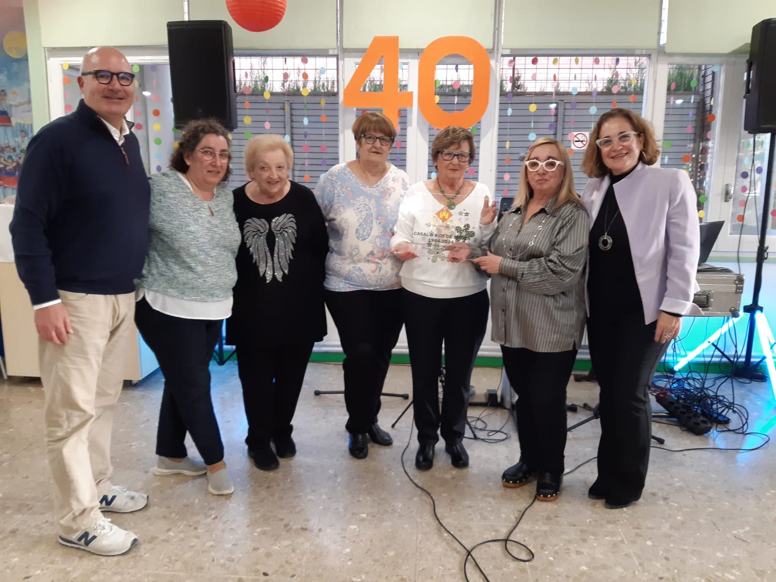 El Casal de la Gent Gran Pau Casals celebra el 40è aniversari
